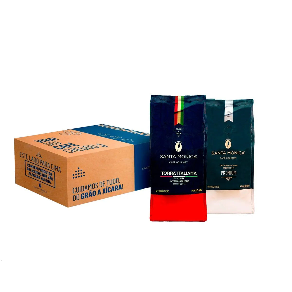 Kit Moído 02 Unid - Torra Italiana 500g/ Premium 500g