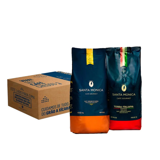 Kit Grão 02 Unid - Especial 01kg / Torra Italiana 01kg