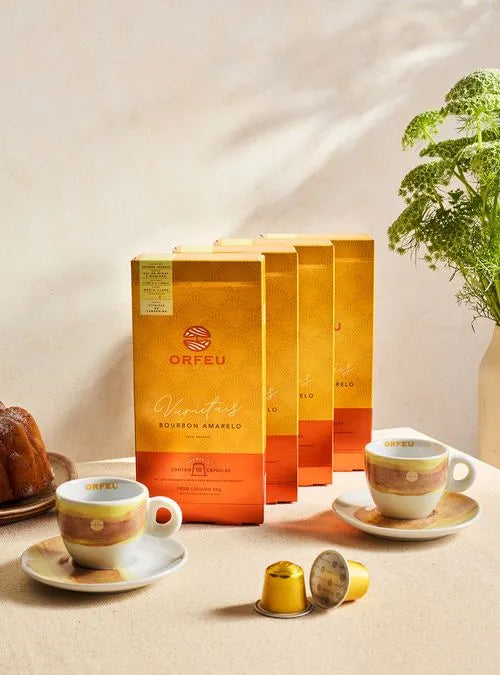Kit Cápsulas Varietal Bourbon Amarelo + Xicaras