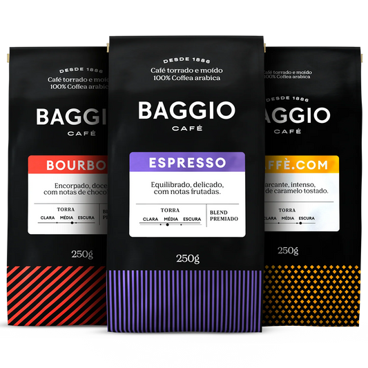 Kit Escritório Baggio Café 2kg Moídos